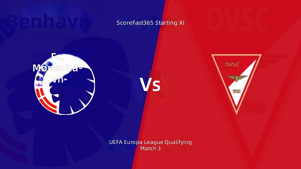 [Europa Conference League] Copenhagen vs Debrecen Lineups (August 13, 2026)