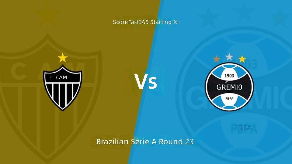 Brezilya Serie A: Atletico Mineiro - Gremio İlk 11 (17 Ağustos 2026)