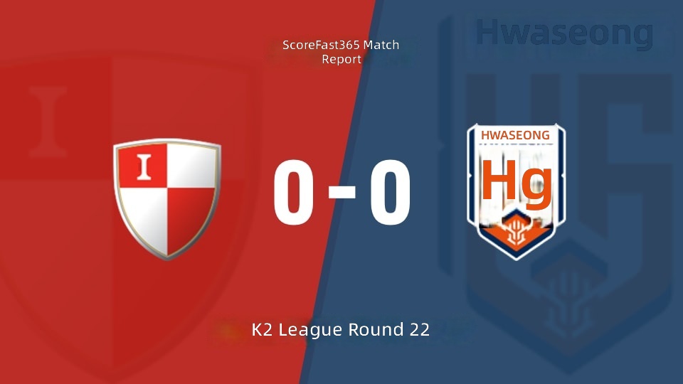 K2 Liga Runde 22: Busan I-Park gegen Hwaseong FC Spielbericht: Busan I-Park (0-0) Hwaseong FC (15. August 2026)