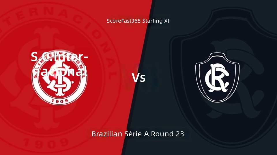 Brasilianische Serie A: Aufstellungen Internacional gegen Remo (18. August 2026)